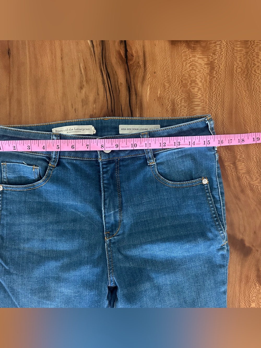 Anthropologie Pilcro and the Letterpress High-Rise
Denim Leggings Jeans |Size:30 - Picture 9 of 15